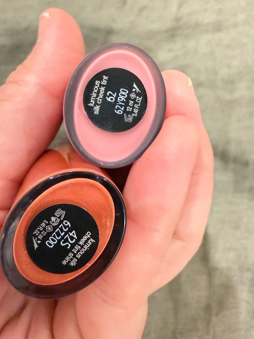 Armani Exchange Luminous Silk Cheek Tint Duo - Coral & Soft Pink